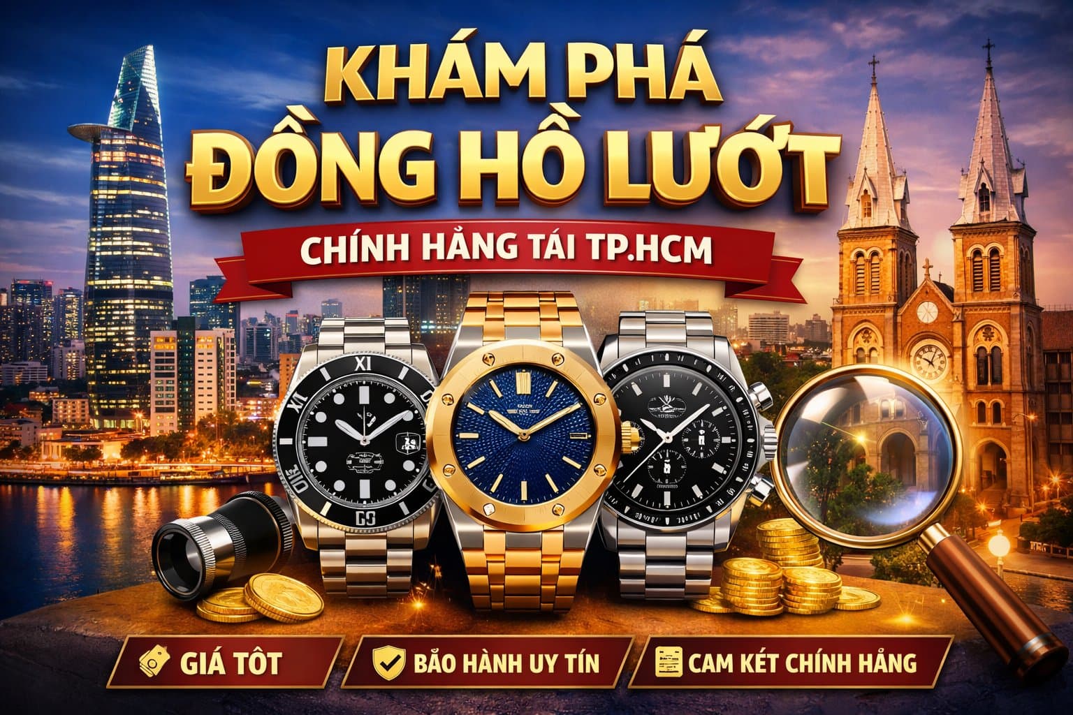 Khám Phá Đồng Hồ Lướt Chính Hãng Tại TP.HCM